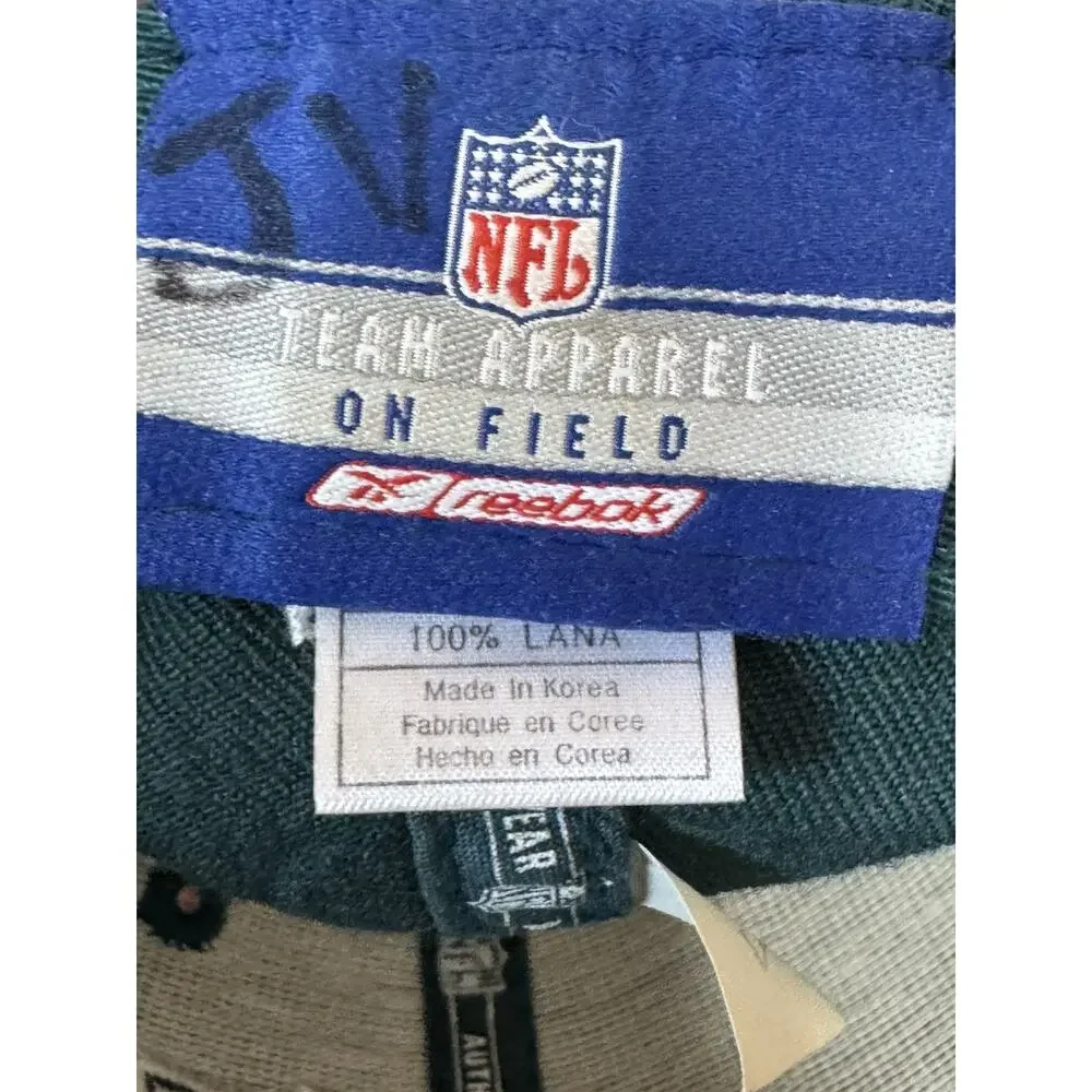 Reebok Philadelphia Eagles NFL Green Fitted Size 7 Hat Cap